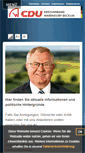 Mobile Screenshot of cdu-kreis-waf.de
